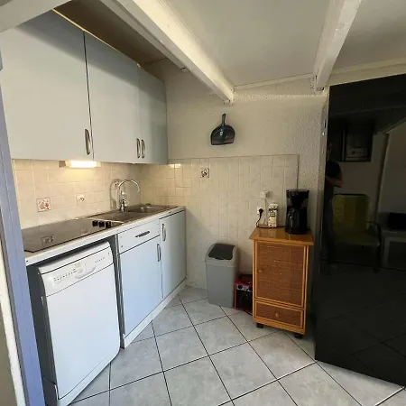 Mezzanine Avec Piscine, Clim, Parking Et Lave-linge - Proche - Fr-1-702-50